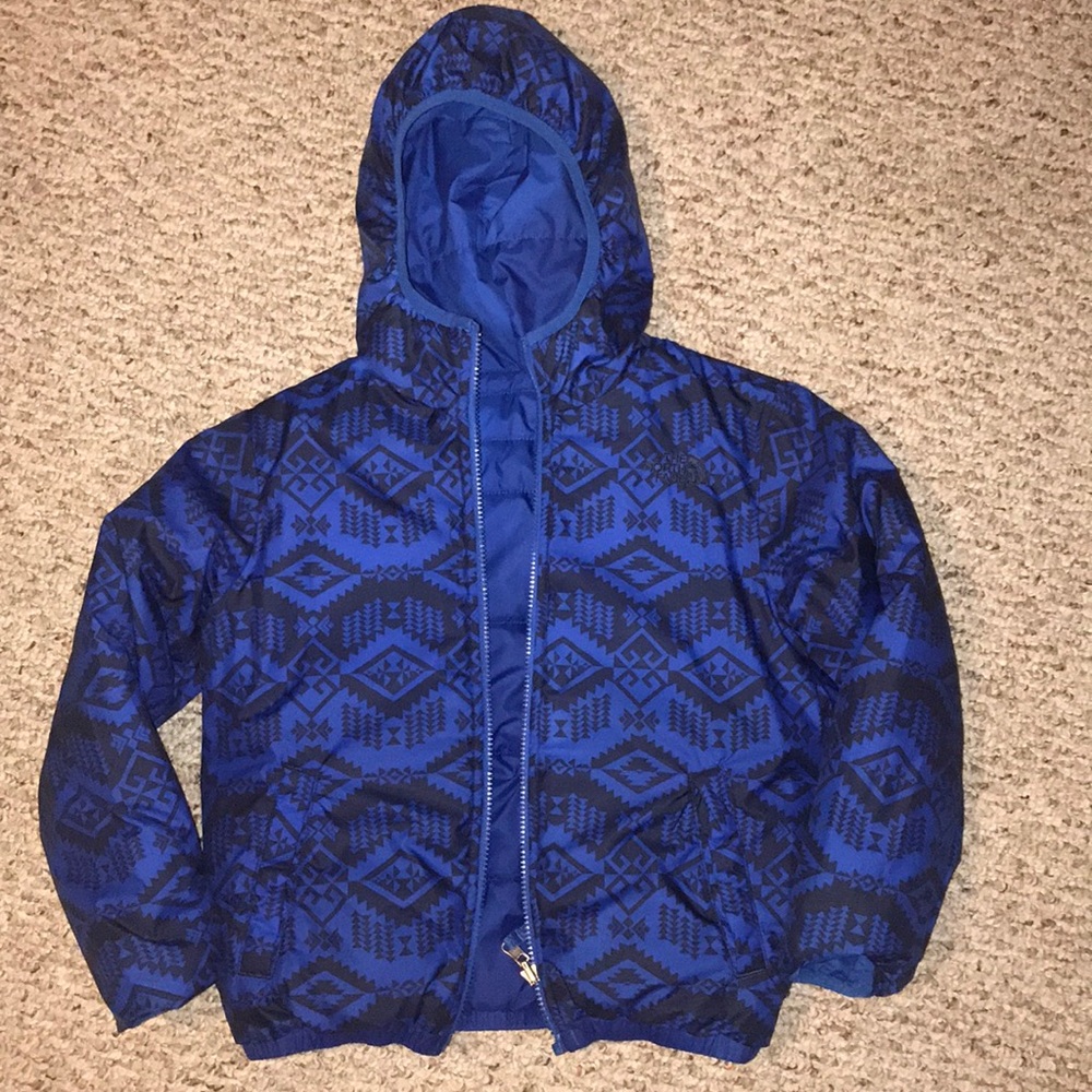 Reversible north face jacket